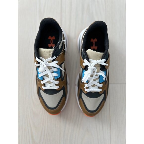 Under Armour 3027719-200 Forge 96 Leather Reissue Trainers Sneakers ( 7.5 )